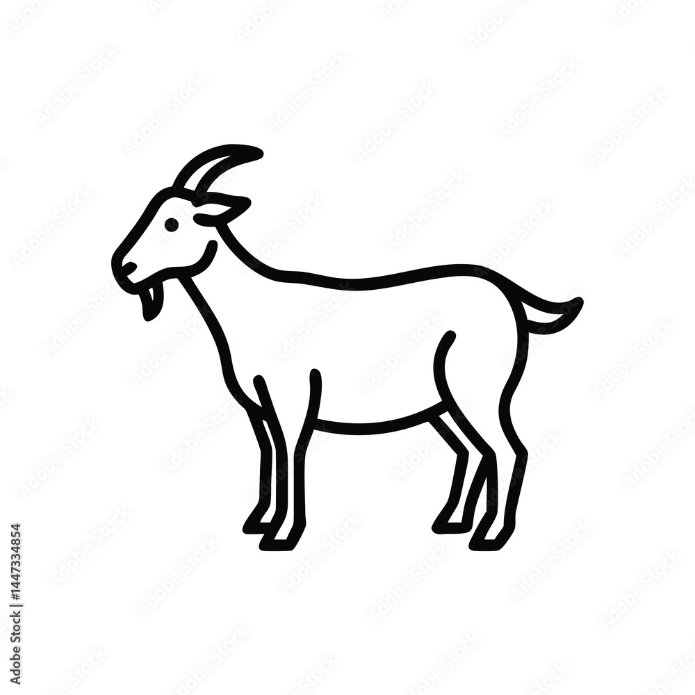 goat vector illustration goat vector illustration