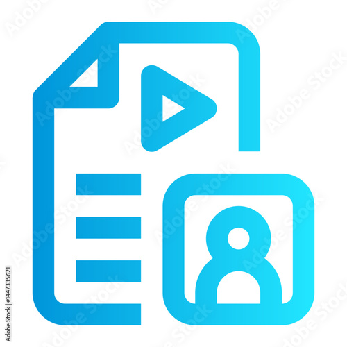 icon average with style gradient