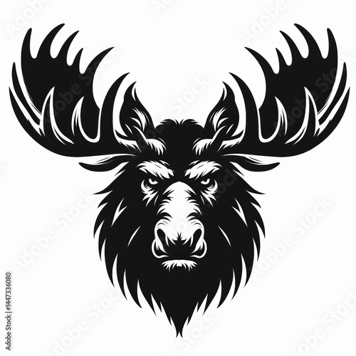 diferent wildlife animals silhouette