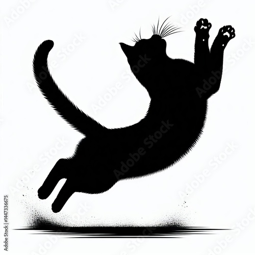diferent wildlife animals silhouette