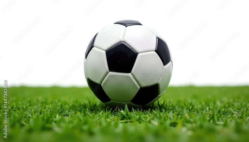 High-angle view of football isolated on white , top view, game, oval High-angle view of football isolated on white , top view, game, oval