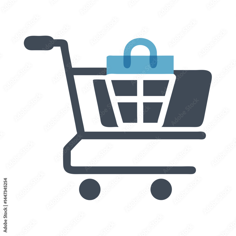 Shopping Cart Checkout Terminal Icon Representing Online Purchase and Payment Process Shopping Cart Checkout Terminal Icon Representing Online Purchase and Payment Process