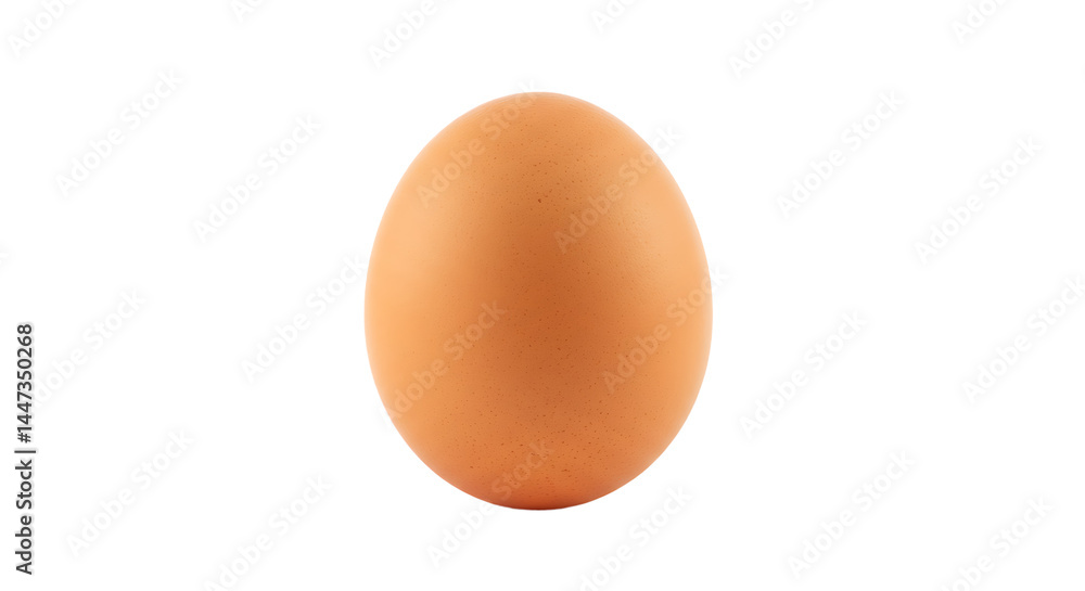 A single brown egg against a black background shot A single brown egg against a black background shot