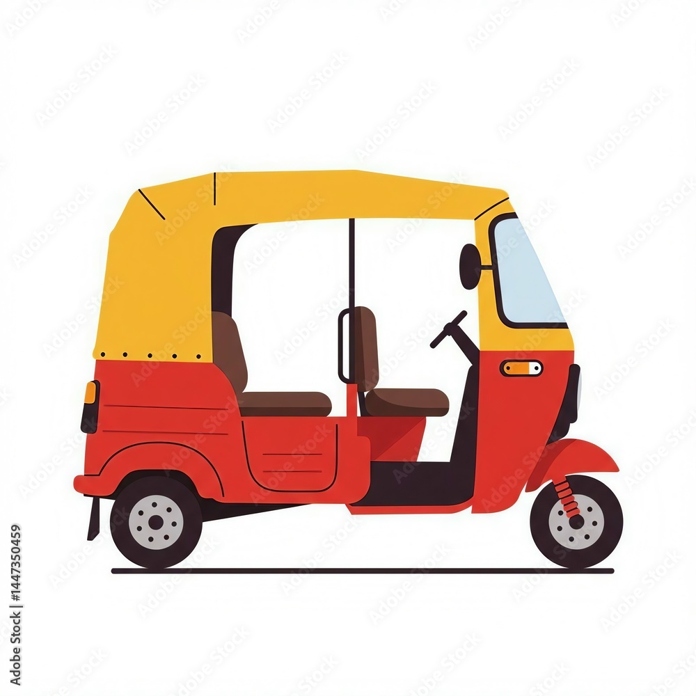 autorickshaw illustration autorickshaw illustration