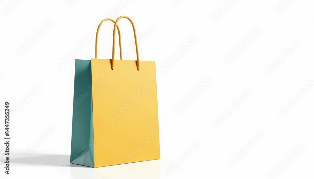 Small canvas shopping bag, isolated white background , useful, reusable, canvas tote Small canvas shopping bag, isolated white background , useful, reusable, canvas tote