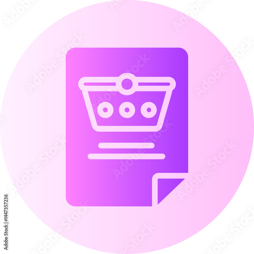 order gradient icon