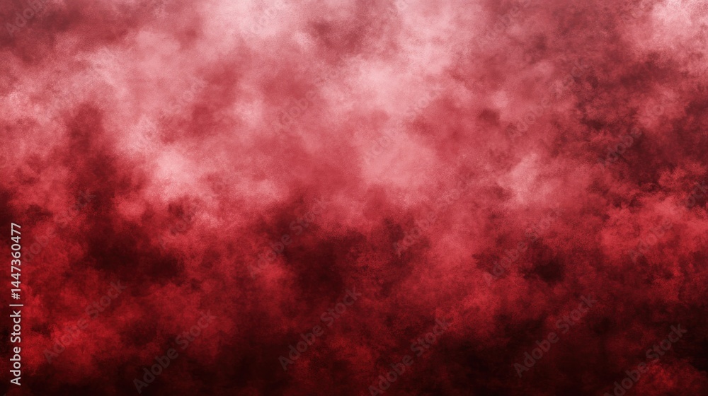 Crimson cloudscape of turbulent atmospheric activity. Crimson cloudscape of turbulent atmospheric activity.