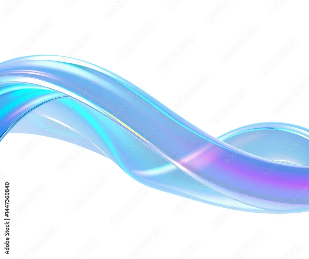 Fototapeta premium High-resolution stock photo of an undulating, isolated on transparent baground