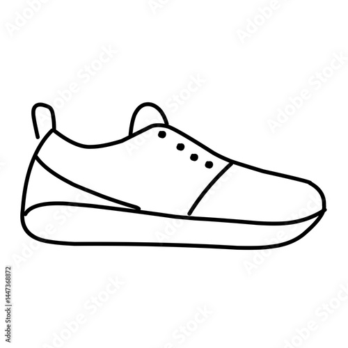 shoe icon vector