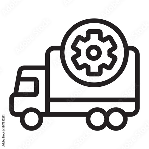 management line icon