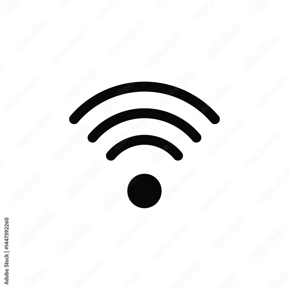 wireless network internet icon vector wireless network internet icon vector