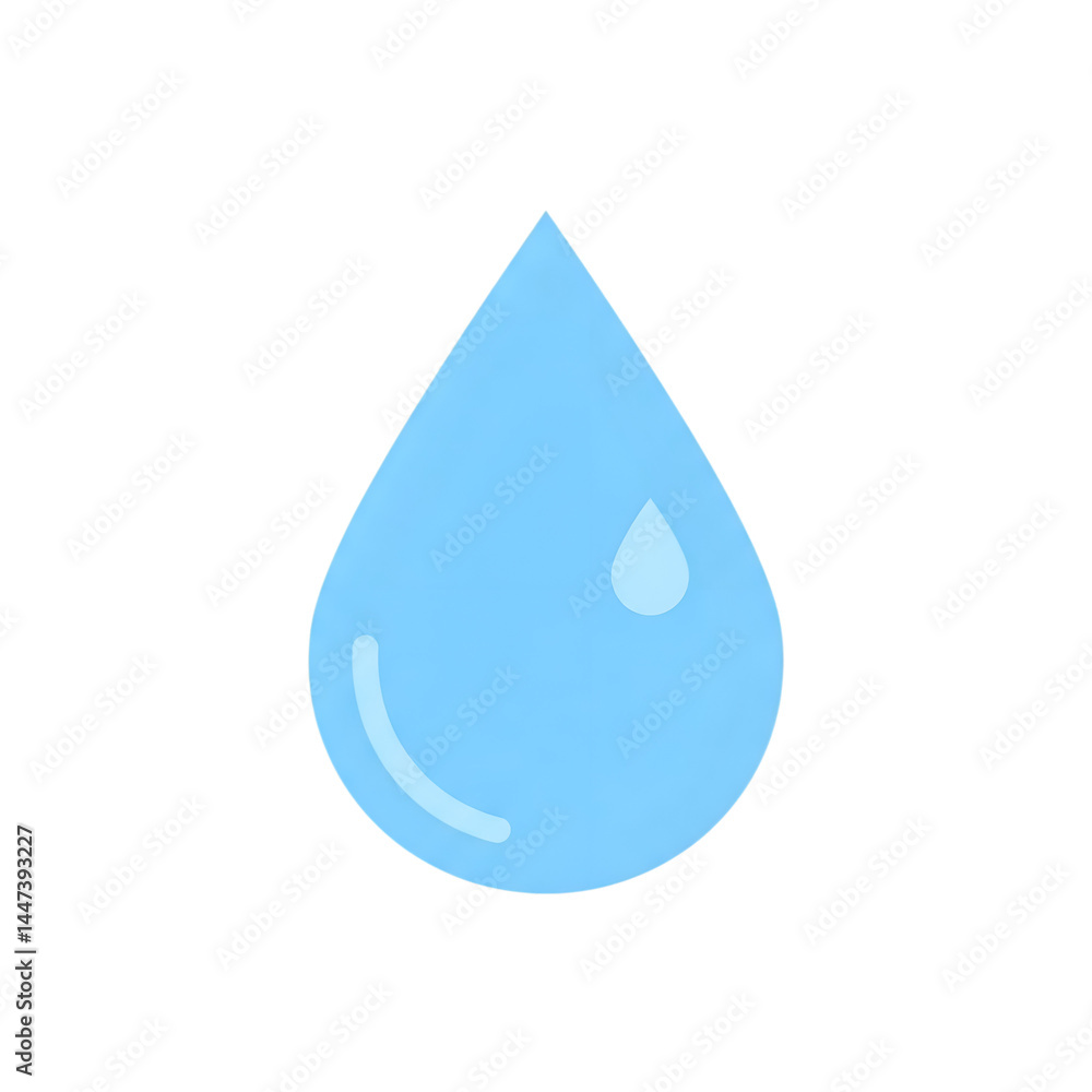 water drop vector illustration isolated on white background water drop vector illustration isolated on white background