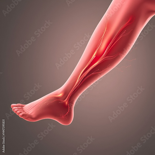 Leg Vein Blockage Due to Deep Thrombosis