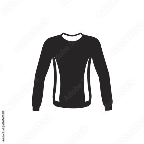 Illustration of a long sleeved sweatshirt