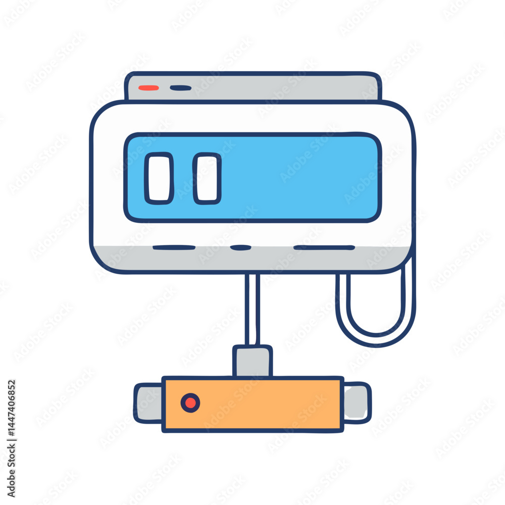 Illustration of digital scale weight measurement device equipment balance technology accuracy precision tool Illustration of digital scale weight measurement device equipment balance technology accuracy precision tool