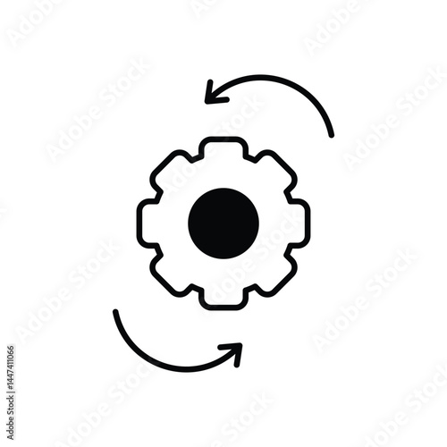 Modification Icon vector stock illustration