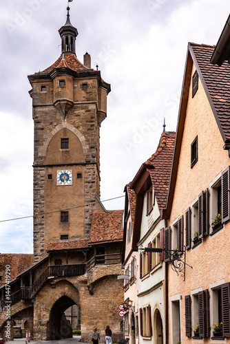 Obraz na płótnie Rothenburg ob der Tauber w salonie