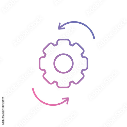 Modification Icon vector stock illustration