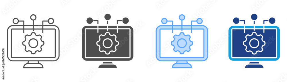 Platform Icon Set Multiple Style Collection Platform Icon Set Multiple Style Collection