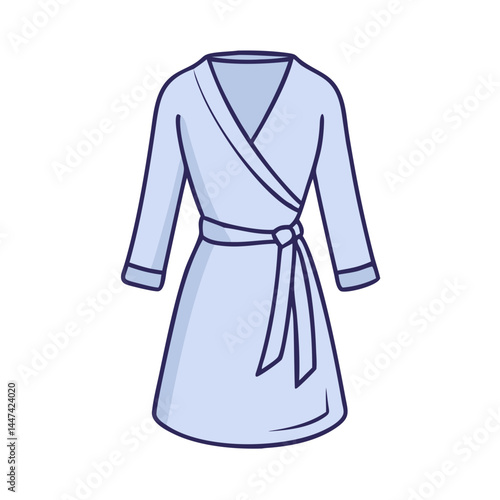 Shop elegant light blue wrap dress online: find stylish robe, dressing gown, sleepwear today