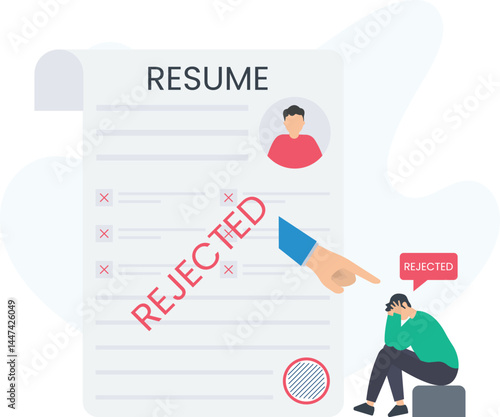 Resume rejected and candidate feedback, reasons for rejection and constructive criticism, qualifications mismatch and skills gaps, formatting issues and presentation concerns, lack of relevant experie