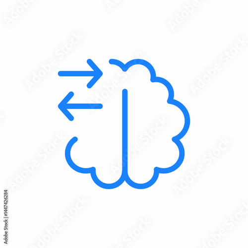 communication ideas exchange icon sign vector