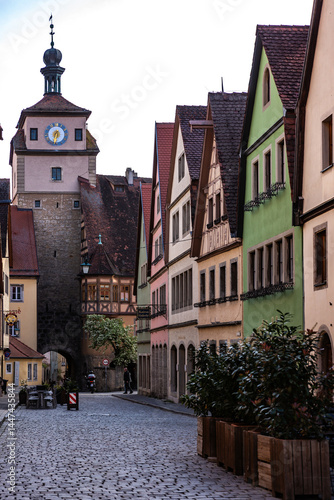 Obraz na płótnie Rothenburg ob der Tauber w salonie