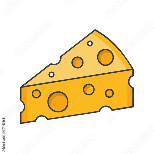 Illustration of cheese cheese wedge cheese slice dairy product food yellow cheese swiss cheese cheddar