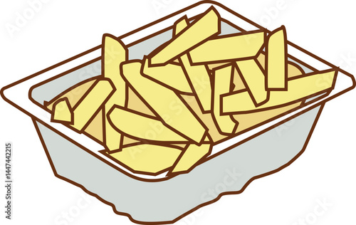 Barquette de frites
