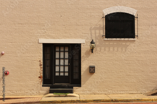 Historic Building Detail Located in Downtown Nacogdoches TX
