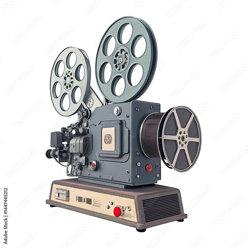 Fototapeta premium old movie camera
