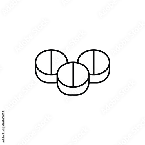 medicine vector thin line icon