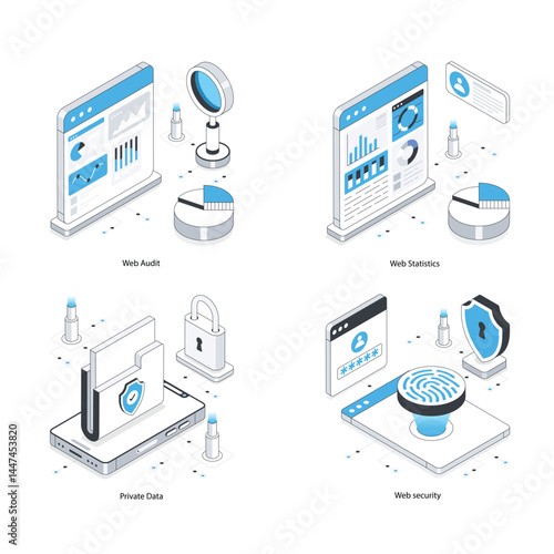 Set Of Web Analytics 16