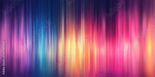 Obraz na płótnie Vibrant Abstract Stripes Graphic Design w salonie