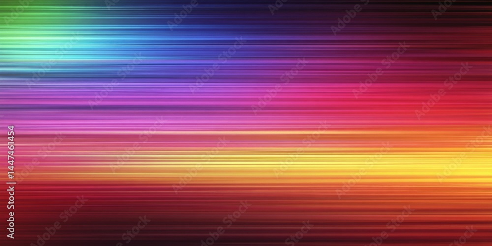 Stunning Abstract Colorful Lines Graphic Design