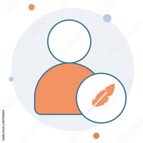 Copywriter icon, Words That Sell Expert Copywriting Services, Crafting Compelling Copy That Converts, vector