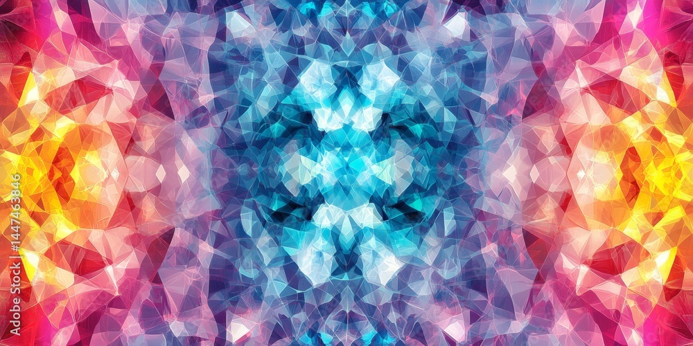 Abstract Geometric Pattern Design