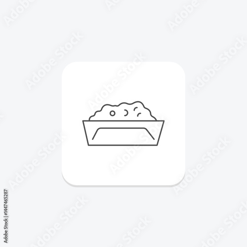 Animal Feeding Trough, vector, pixel perfect, illustrator file