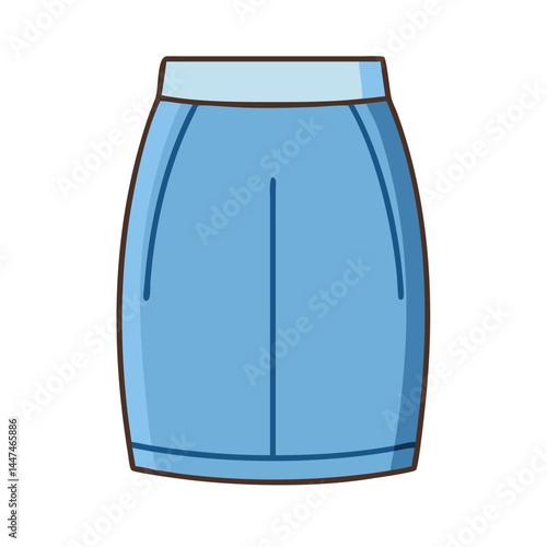 Shop for light blue skirt pencil skirt fashion style clothing apparel wardrobe essential outfit