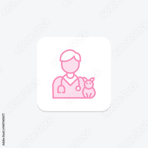 Animal Doctor, vector, pixel perfect, illustrator file