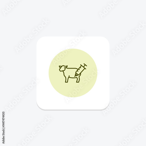 Livestock Vaccination, vector, pixel perfect, illustrator file