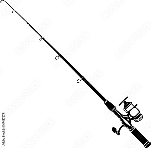fishing rod and reel