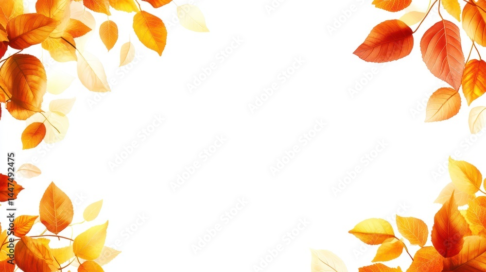 Autumnal Leaf Frame Autumnal Leaf Frame