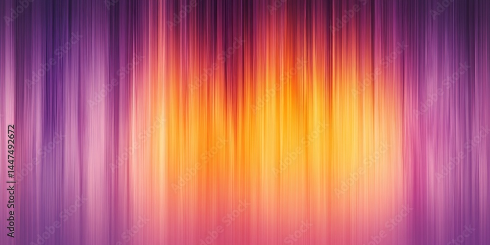 Vibrant Gradient Vertical Lines Abstract Background