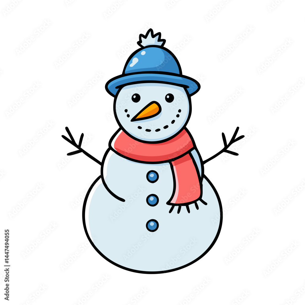 snowman icon, snowman vector illustration-simple illustration of snowman, perfect for snowman logos and icons snowman icon, snowman vector illustration-simple illustration of snowman, perfect for snowman logos and icons