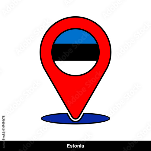 Estonia country location icon isolated on transparent background Free Download Estonia country location icon isolated on transparent background - GFXLoad