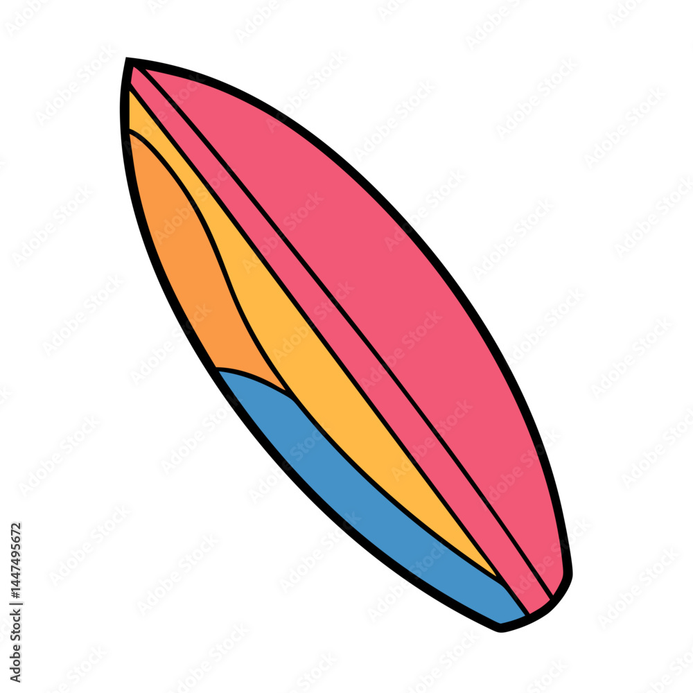 surfboard icon, surfboard vector illustration-simple illustration of surfboard, perfect for surfboard logos and icons surfboard icon, surfboard vector illustration-simple illustration of surfboard, perfect for surfboard logos and icons