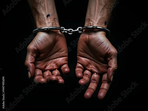 hands in handcuffs