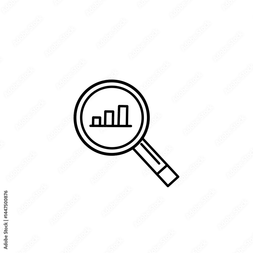 Statistics and analytics graph Statistics and analytics graph
