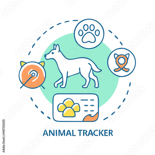 Animal Tracker System for Pet Location Monitoring and Safety